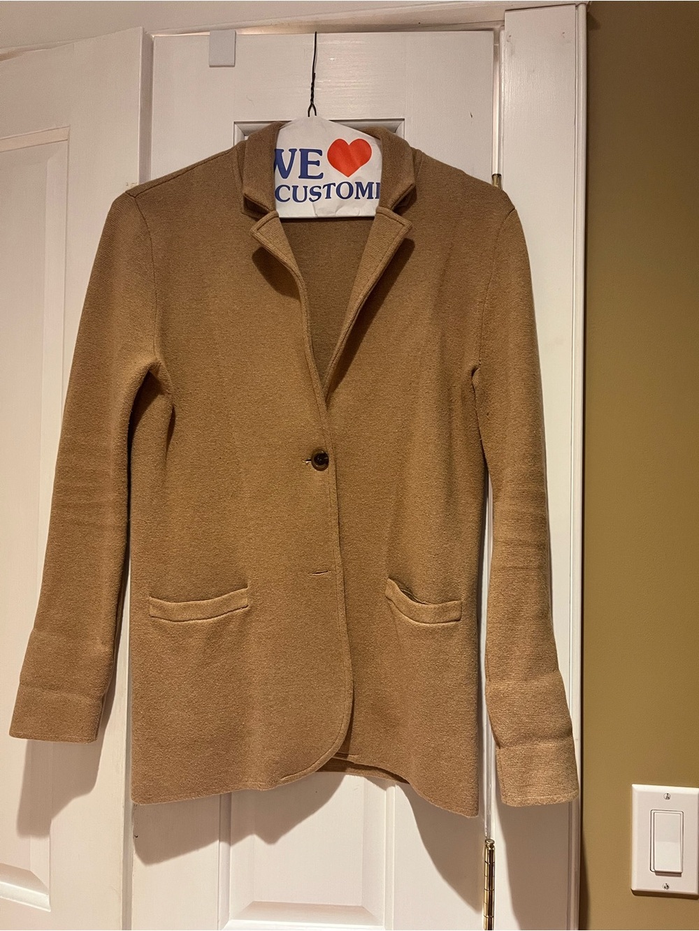 Jcrew sweater blazer